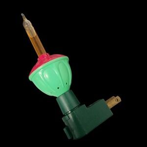 Vintage Home Decorative Multicolor Christmas Bubble Swivel Plug In Night Light